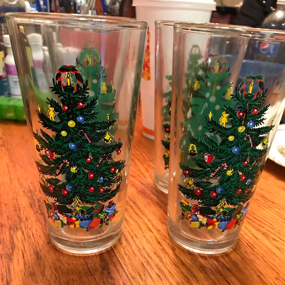 Christmas glasses